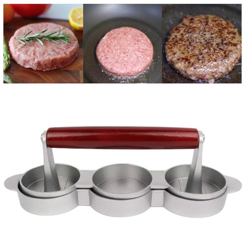 Molde para hamburguesas pequeñas fácil de usar y compacto 3