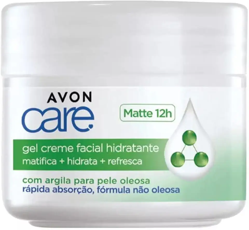 Gel Creme Facial Hidratante Matificante Avon Care