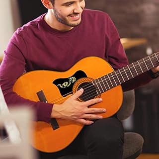 Plesuxfy Pickguard pour Guitare – Protège-médiators étanches pour Guitare Acoustique – Pickguards Auto-adhésifs en Forme… - Les Beatles, Paul McCartney, John Lennon, RIngo Starr, George Harrison Plesuxfy Pickguard pour Guitare - Protège-médiators étanches pour Guitare Acoustique - Pickguards Auto-adhésifs en Forme… – Image 2