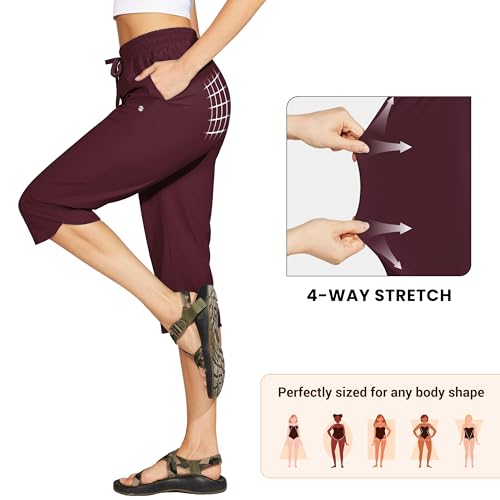 Capris de natation femme séchage rapide léger Willit - 5