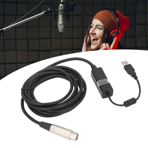 Cable de Micrófono USB con Convertidor A/D Elimina Tarjetas de Sonido 2