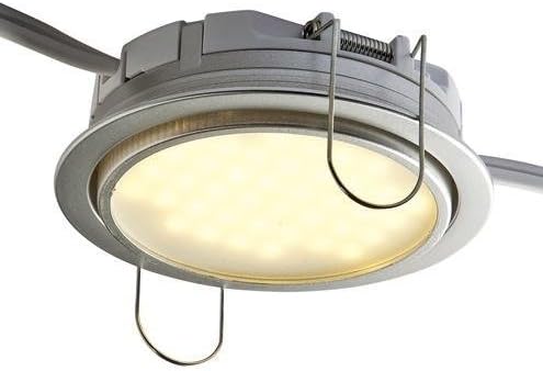 Tresco LPOC-3W-120L-WNI 3 Watt Pockit T2 Linkable LED Light, Nickel