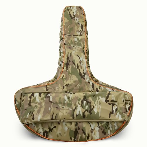 Silfrae Soft Crossbow Case Camo Crossbow Storage Bag Tactical Crossbow Bag (Pro CP)