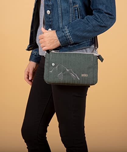 HAIKU Women's Small Stride Crossbody RFID Blocking Wristlet Wallet4