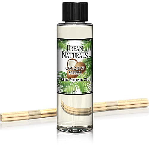 Urban Naturals Ambientador Repuesto Caña Coco Breeze 4 oz miniatura 3
