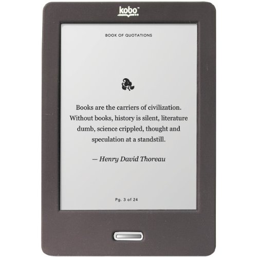 Kobo Silicone Skin Cover Nero custodia per e-book reader
