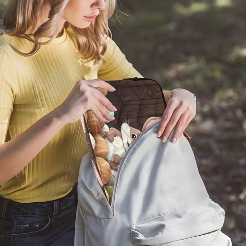 Funda para portátil 13-14 pulgadas con diseño conejo de Pascua miniatura 6