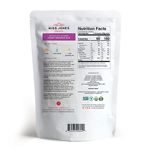 Miss Jones Baking Organic Fudge Brownie Mix thumb #1