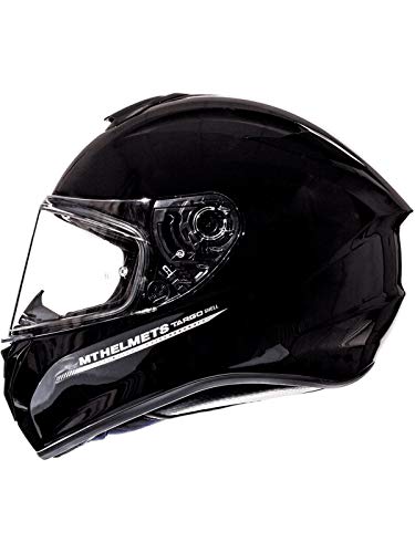 MT HELMETS TARGO SOLID A1 casque intégral GLOSS BLACK L antibuée