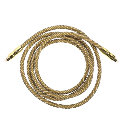 Cable óptico digital de 2m para conectar barra de sonido a TV con transmisión limpia de audio