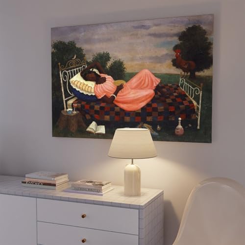 Impression sur papier mat Siesta sérénité poétique maison