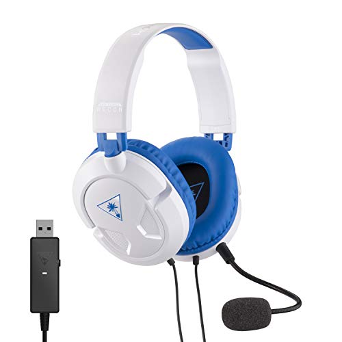 Turtle Beach Recon 60P Blanco - Auriculares gaming para PS4