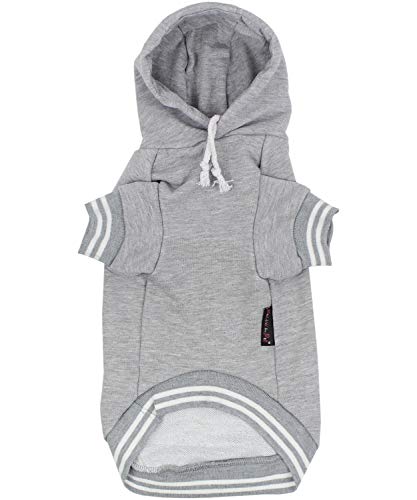 Parisian Pet Blessed Basic Dog Hoodie - Stylish Pullover Sweatshirt For Dogs - Size L #TOP25