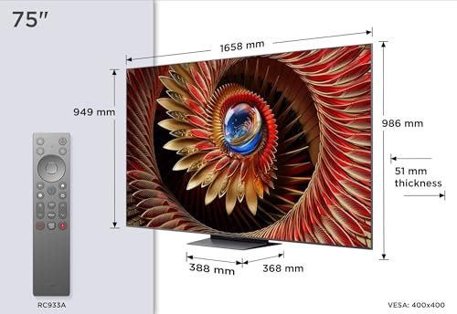 TCL C8K TV 75" 4K QD Mini LED 144Hz - photo 3