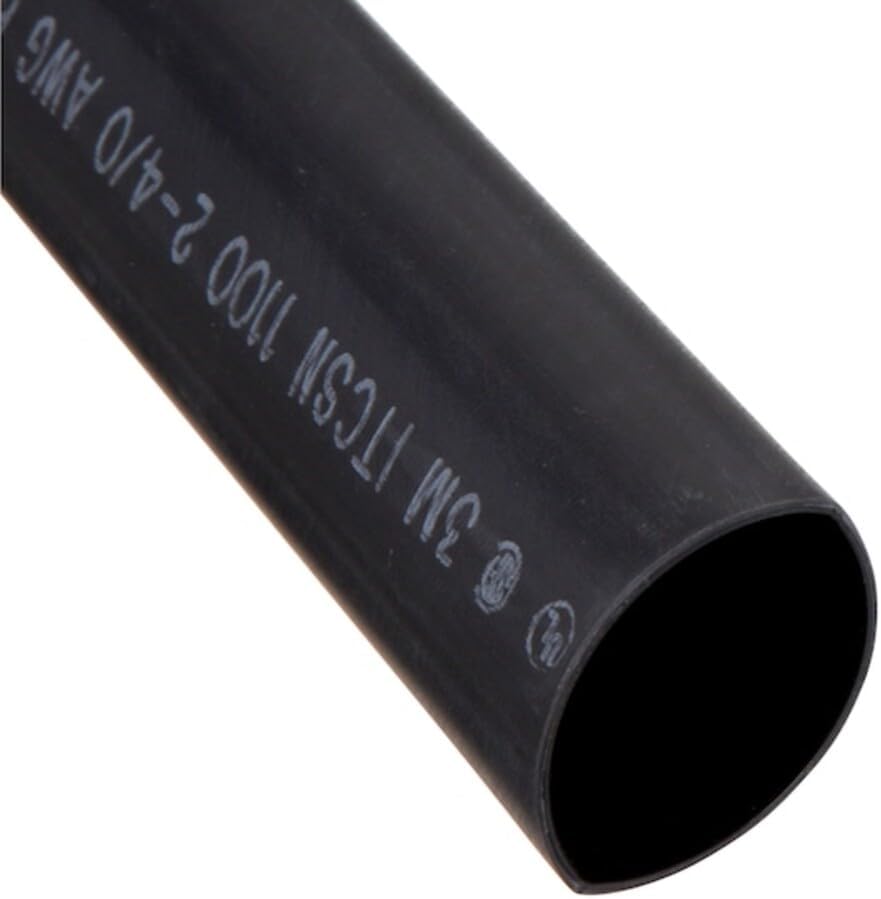 3M HEAT SHRINK HEAVY-WALL CABLE SLEEVE ITCSN-1100, 2-4/0 AWG, EXPANDED/RECOVERED I.D. 1.10/0.37 IN, 48 IN LENGTH, 5 PIECES/BOX