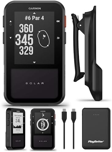 Garmin Approach G20 Solar GPS Golf Handheld Bundle image 4