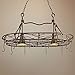Vine 2 Light Hanging Pot Rack