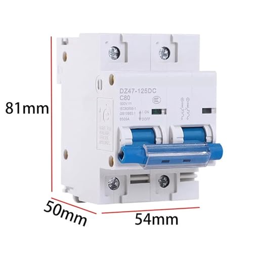 Disjoncteur solaire 1P DC500V 100A haute capacité de coupure continue - 3
