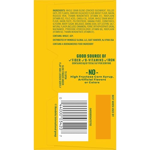 belVita Soft Baked Banana Bread Breakfast Biscuits, 6 Boxes of 5 Packs (1 Biscuit Per Pack)