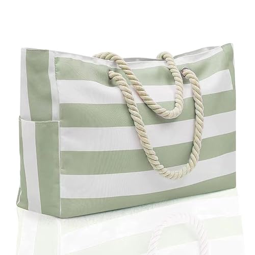 Megcdtr Große Strandtasche, Badetasche...