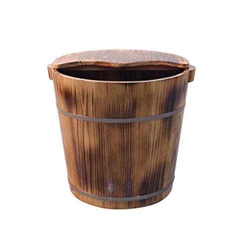 Recipiente de madera para baño de pies tamaño B