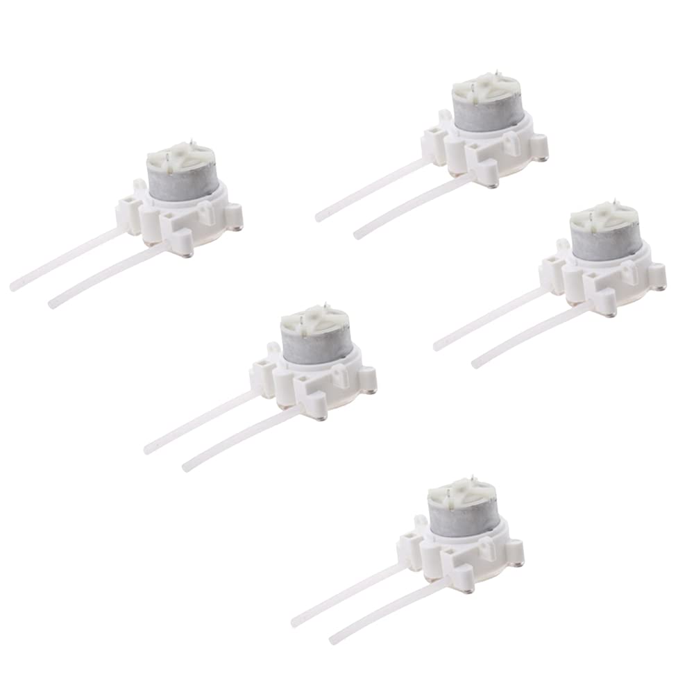 Robocraze DC 6V 5000RPM Dosing pump Peristaltic dosing Head For Lab Analysis (Pack of 5) (B08DM21P2F) Amazon Price History, Amazon Price Tracker