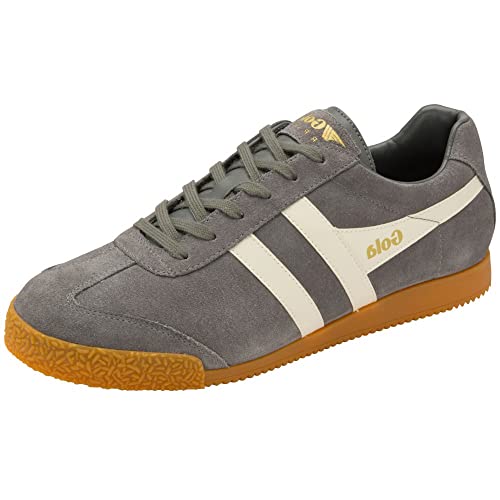 Gola Harrier, Baskets Homme, Gris (Ash/Écru LG), 44 EU