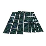 BAZEITFLOW 6 Stück Teiliges Wasserdichte Küchenrückwand Tapete mit Vintage Fliesenmuster Selbstklebende Ölbeständige Aufkleber für Küchenschränke und Arbeitsplatten Einfache Anwendung Pet