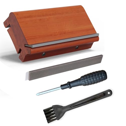 調整可能な角度のある精度ギターフレットファイル重いタイプのフレットsharpshoting Sharpsedges High Carbonsスチールギターメンテナンス