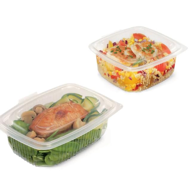 Generico Vaschette per Alimenti Microondabili e Congelabili, Resistenti da -20°C a +130°C, Set da 50 Pezzi, Varie Dimensioni (1200 cc (cm 19x 19 h 6) - 50 pezzi)