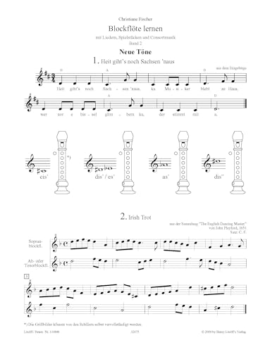 Flûte à bec Learning the recorder vol 2 progresser sans bloquer - 3