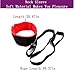 BDSM Sex Bed Bondage Restraints Kit Red Toys for Ankle and Wrist Bar Women Sex Resistance Bands Bed with Ankle Straps Sex Handcuffs Hand Cuff Bracelets Set for Women Adults Bedroom Sweater