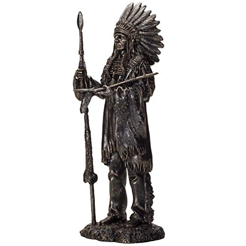 Estatua Decorativa Americana Resina 14 x 4 x 7.5 in miniatura 5