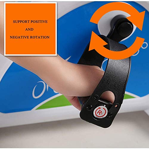 Mini vélo de résistance réglable avec écran LCD pour rééducation - 6