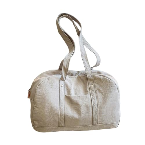 Image of Women Shoulder Bag Stylish Casual Soft Top Handle Handbag for Dating Holiday Gray