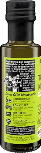 PPURA Bio Natives Olivenöl Extra Toskana Kräuter | Italienisches Oliven Öl mit Rosmarin, Petersilie & Thymiam | 100% Natürlich, Ohne Zusatzstoffe und Aromen | Kaltgepresst & Lichtgeschützt | 100ml