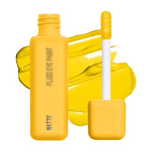 about-face Matte Fluid Eye Paint It's Blitz – High-Pigment Liquid Eyeshadow, Long-Lasting, No-Budge Matte Finish, Vegan & Cruelty-Free (Primary Yellow) about-face Matte Fluid Eye Paint It's Blitz – High-Pigment Liquid Eyeshadow, Long-Lasting, No-Budge Matte Finish, Vegan & Cruelty-Free (Primary Yellow)