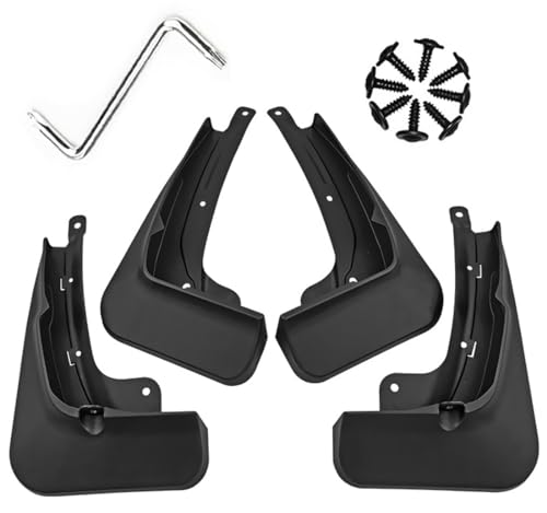 Image of Mud Flaps Mud Guards Fit for Honda HRV 2023-, Front & Rear Mud Splash Guards Accessories - 4 Pc, Black