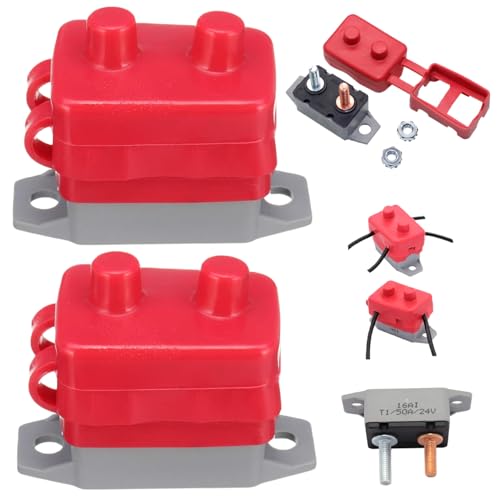 Disyuntor automotriz de 50 A para solucionar cortes de fusibles en vehículos recreativos