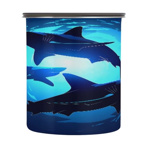 Envase Hermético para Café de Acero Inoxidable 900 ml
