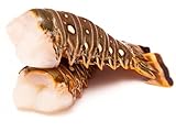 South American Warm Water Lobster Tails, 14-16 Oz Each, Frozen, 10 lb Box, 11 Count, Sustainable Seafood by Ocean Beauty