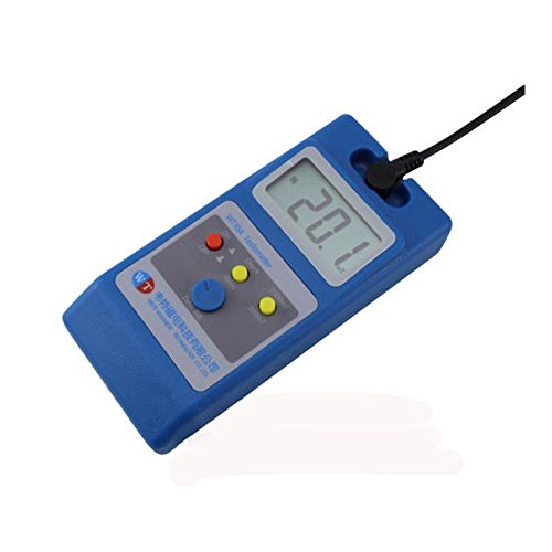 Image of WT10A LCD Gaussmeter Tesla Meter, Surface Magnetic Field Tester with N /S Polarity Function & Metal Probe - Portable Fluxmeter for Magnet, Motor Testing