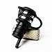 Haley's Corker Platinum Wine Stopper, Black, Single