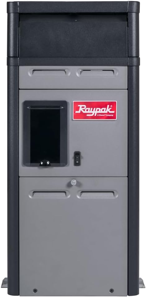 Calentador para piscina y spa a gas propano Raypak P-R156A-EP-C miniatura 1