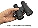 Toy Binoculars with Neck String, Camping Birthday Party Supplies Nature Exploration Toys for Outdoors Indoors, 4.6 x 3.5 inches