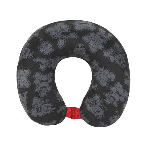 Image of Bioworld Five Nights At Freddy's 3-Piece Neck Pillow Packing Cube & Luggage Tag Travel Set
