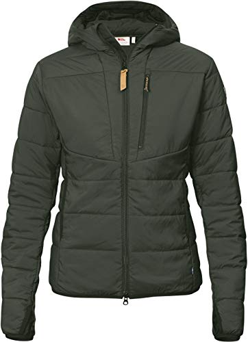 Image of Fjallraven Keb Padded Hoodie Women's Jacket - Lightweight, Insulated, Weather Resistant Fabric - Hiking, Trekking