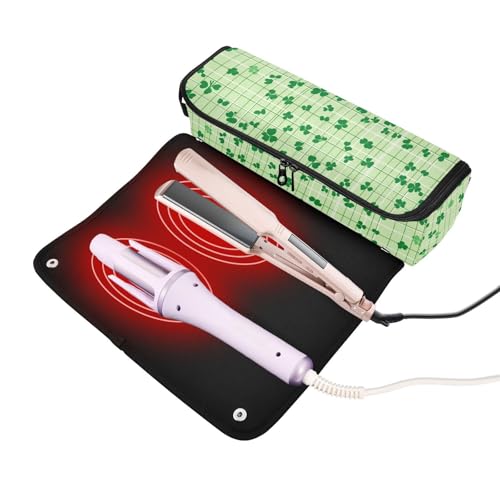 Bolsa de viaje para herramientas de cabello resistente al calor miniatura 2