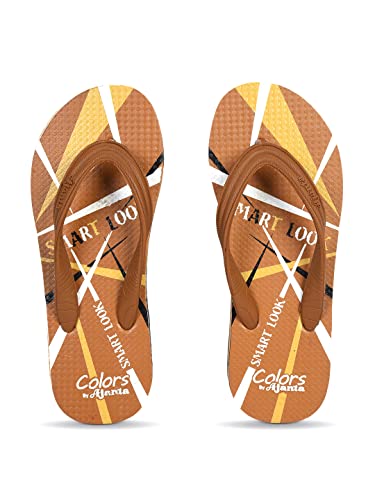 AJANTA Mens Brown Slipper FK0008 (B0C5551MN8) Amazon Price History, Amazon Price Tracker
