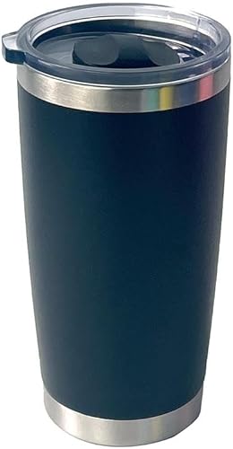 Rambler - Vaso de acero inoxidable aislado al vacío de 20 onzas con tapa MagSlider, hay dos capas, taza de viaje reutilizable, taza de té caliente y